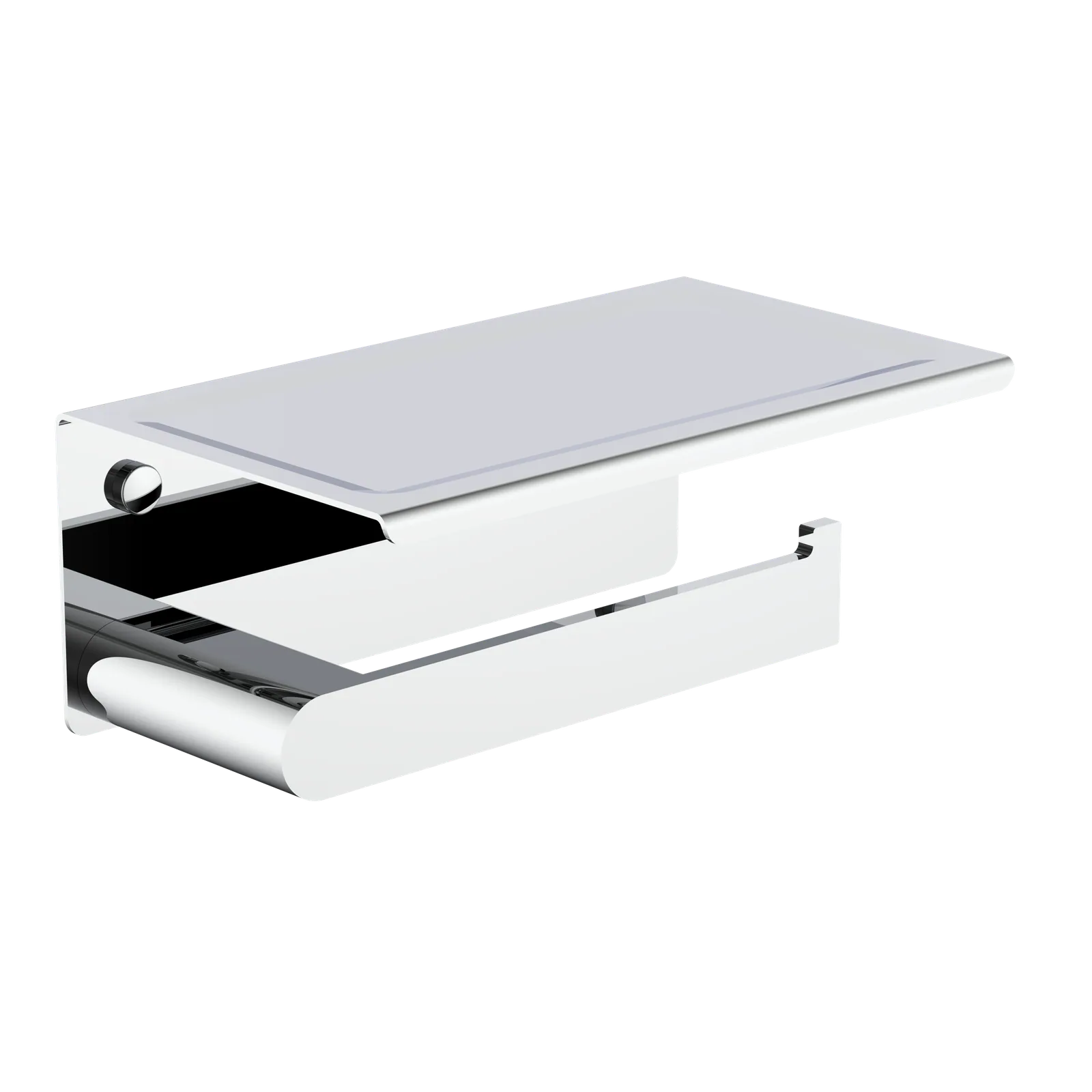 Toilet paper holder with shelf 130604MP