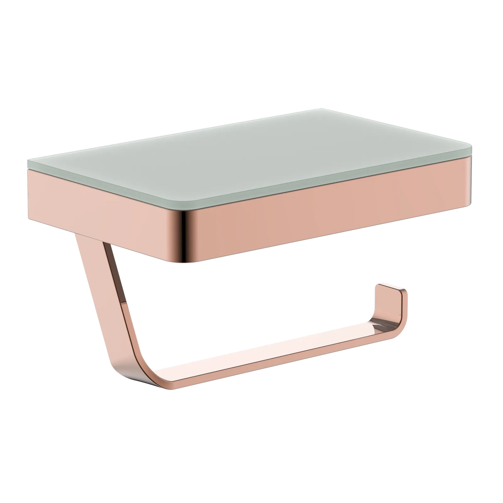 Toilet paper holder with shelf 135001RG